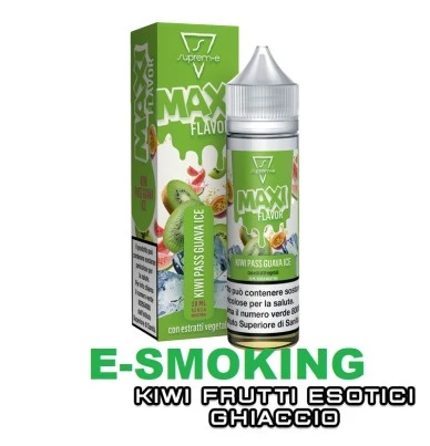 KIWI PASS GUAVA ICE MAXI FLAVORS MIX&VAPE 20ML SUPREM-E SUPREM-E 1 - E-Smoking di Fiacco Marco 