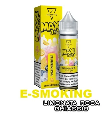 PINK LEMONADE ICE MAXI FLAVORS MIX&VAPE 20ML SUPREM-E LIMONATA ROSA ICE SUPREM-E 1 - E-Smoking di Fiacco Marco 