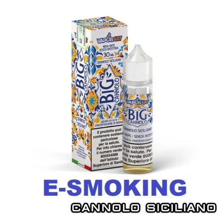 BIG CANNOLO MIX&VAPE 30ML VAPORART VAPORART 1 - E-Smoking di Fiacco Marco 