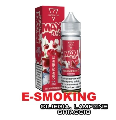 CHERRY RASPBERRY ICE MAXI FLAVORS MIX&VAPE 20ML SUPREM-E SUPREM-E 1 - E-Smoking di Fiacco Marco 