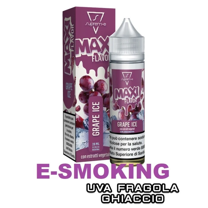 GRAPE ICE MAXI FLAVORS MIX&VAPE 20ML SUPREM-E