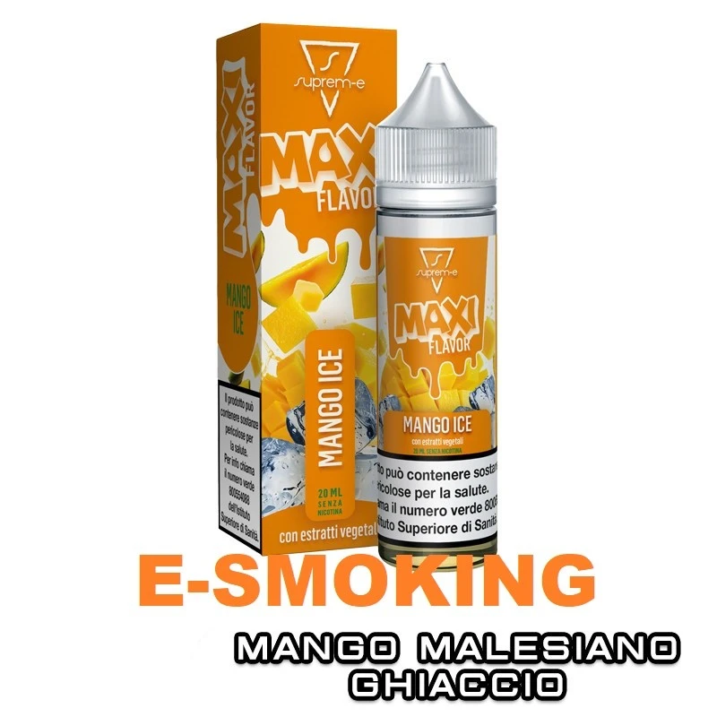 MANGO ICE MAXI FLAVORS MIX&VAPE 20ML SUPREM-E SUPREM-E 1 - E-Smoking di Fiacco Marco 