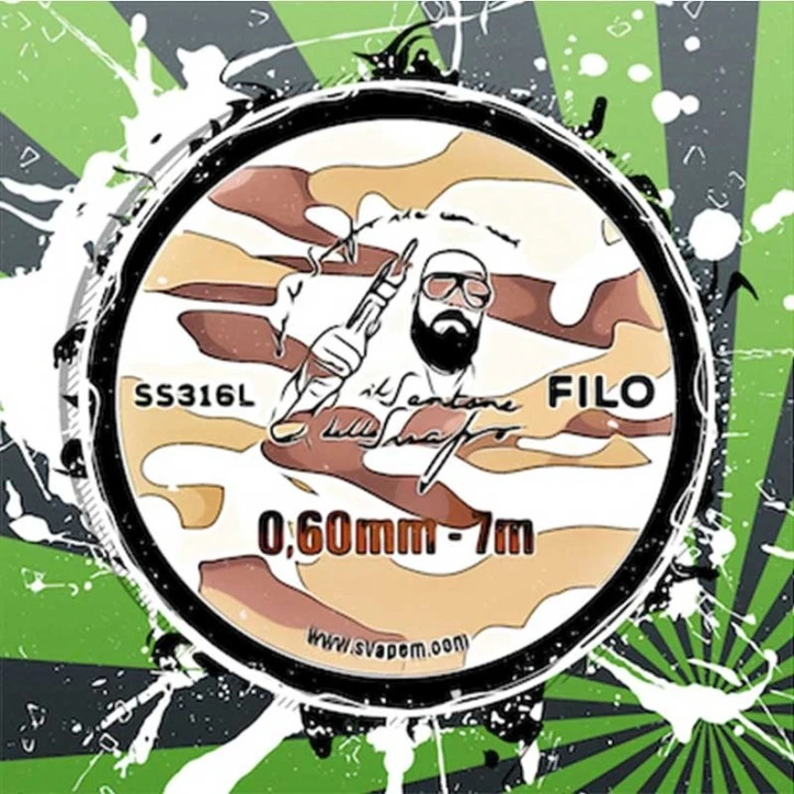 FILO 0.60 SS316 7M IL SANTONE DELLO SVAPO