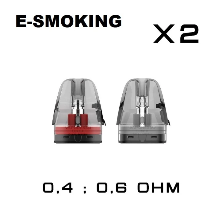 LUXE X DUAL MESH POD RICAMBIO VAPORESSO 2 PEZZI