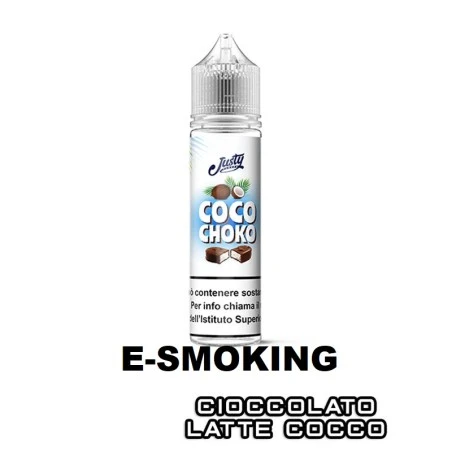 COCO CHOKO AROMA SHOT 20 ML JUSTY FLAVOR CIOCCOLATO LATTE COCCO justy Flavor 1 - E-Smoking di Fiacco Marco 