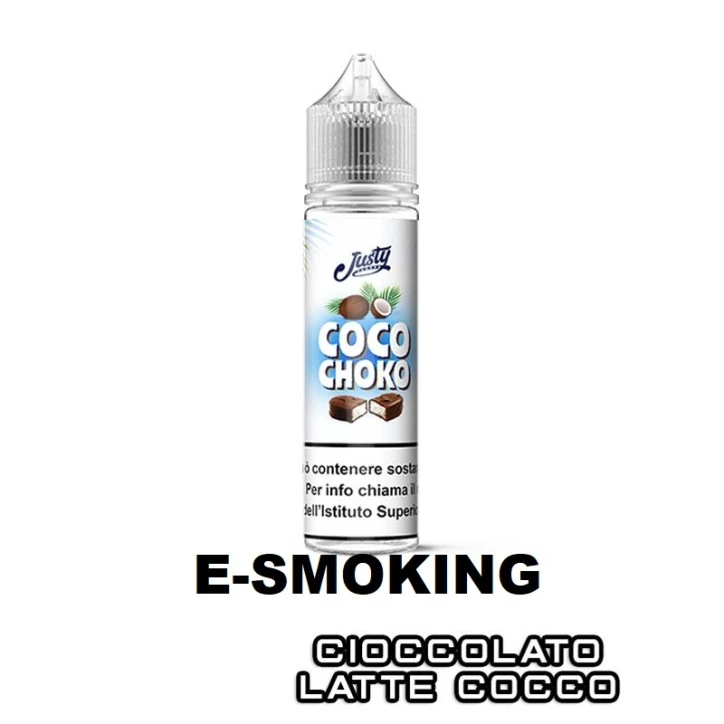 COCO CHOKO AROMA SHOT 20 ML JUSTY FLAVOR CIOCCOLATO LATTE COCCO
