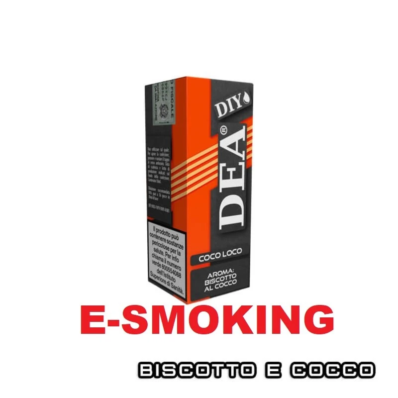 COCO LOCO 43 AROMA 10 ML DEA FLAVOR BISCOTTO AL COCCO DEA FLAVOR 1 - E-Smoking di Fiacco Marco 