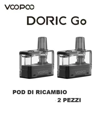  DORIC GO POD DI RICAMBIO 5ML VOOPOO - 2 PEZZI VOOPOO 1 - E-Smoking di Fiacco Marco 