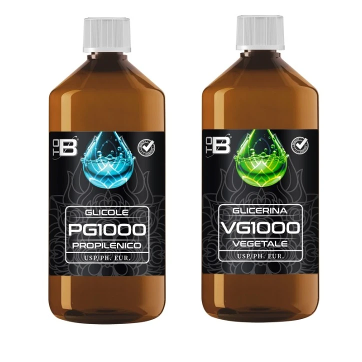 KIT BASE SCOMPOSTA  2 LITRO 50/50 TO BE PHARMA