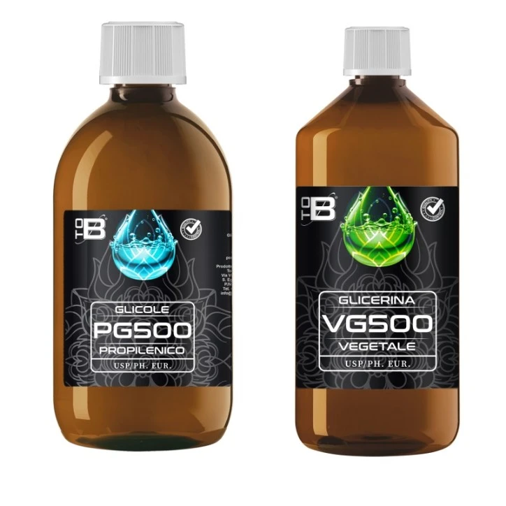 KIT BASE SCOMPOSTA  UN LITRO 50/50 TO BE PHARMA