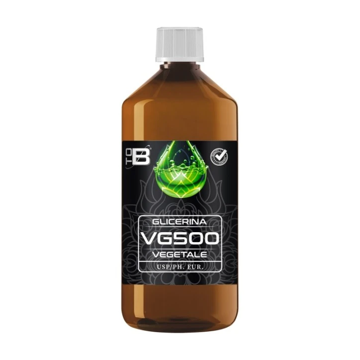 GLICERINA VEGETALE 500ML FLACONE  LITRO  TO BE PHARMA