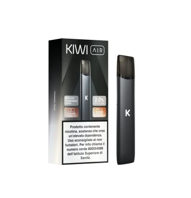 KIWI AIR STARTER KIT - CARAMEL TOBACCO - 20 MG - TPD IT Kiwi Vapor 1 - E-Smoking di Fiacco Marco 