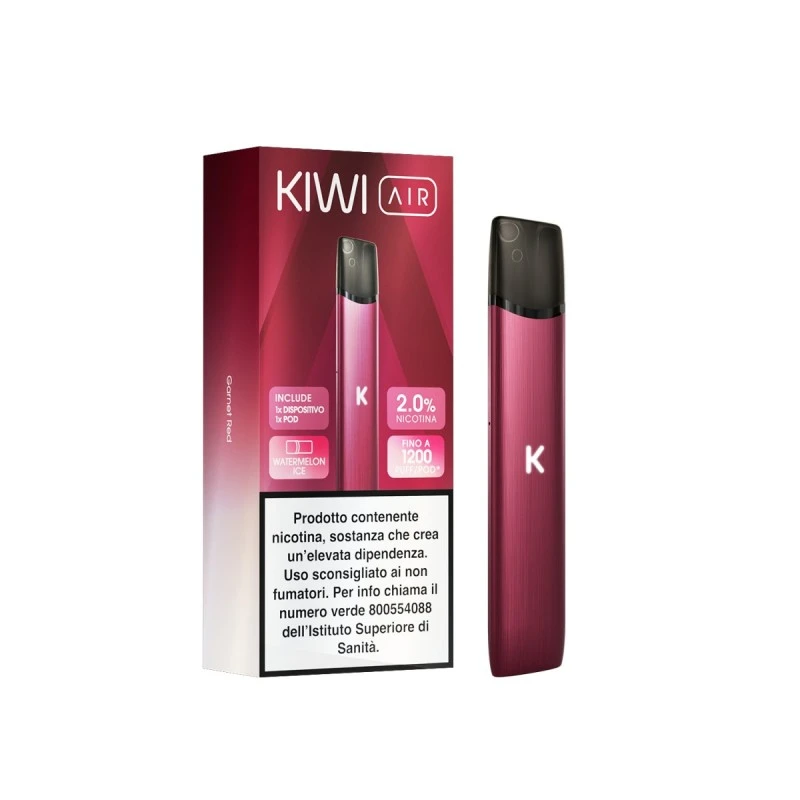 KIWI AIR STARTER KIT - WATERMELON ICE - 20 MG - TPD IT Kiwi Vapor 1 - E-Smoking di Fiacco Marco 