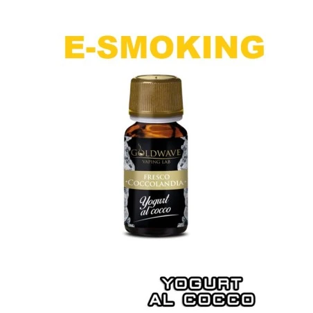 COCCOLANDIA FRESCO AROMA CONCENTRATO 10 ML GOLDWAVE GOLDWAVE VAPING LAB 1 - E-Smoking di Fiacco Marco 