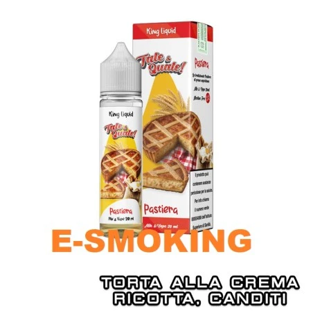 TALE & QUALE PASTIERA MIX&VAPE 20 ML KING LIQUID TORTA CREMA RICOTTA CANDITI KING LIQUID 1 - E-Smoking di Fiacco Marco 