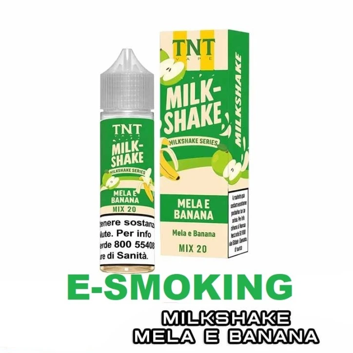 MELA E BANANA MILKSHAKE MIX&VAPE 20 ML TNT VAPE