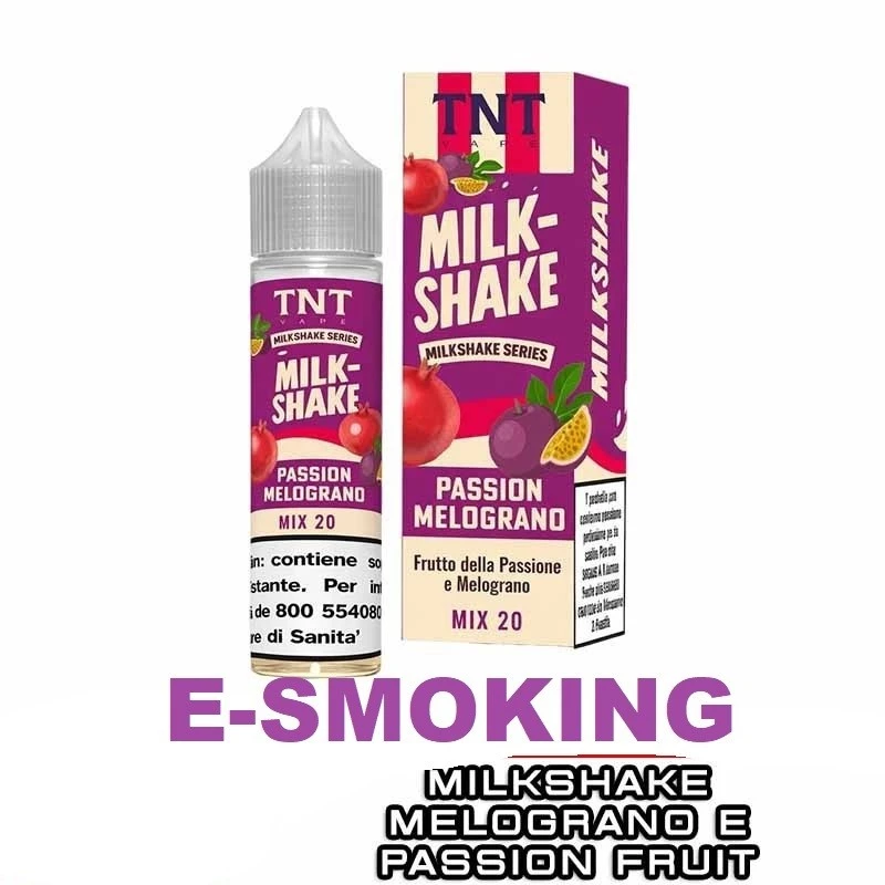 PASSION MELOGRANO MILKSHAKE MIX&VAPE 20 ML TNT VAPE TNT VAPE 1 - E-Smoking di Fiacco Marco 