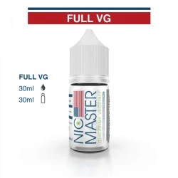 GLICERINA VEGETALE 30 ML  IN FLACONE CHUBBY DA 30 ML NIC MASTER