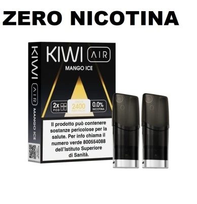 KIWI AIR 2PZ POD - MANGO ICE - 00 MG - TPD IT Kiwi Vapor 1 - E-Smoking di Fiacco Marco 