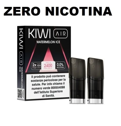 KIWI AIR 2PZ POD - WATERRMELON ICE - 00 MG - TPD IT Kiwi Vapor 1 - E-Smoking di Fiacco Marco 