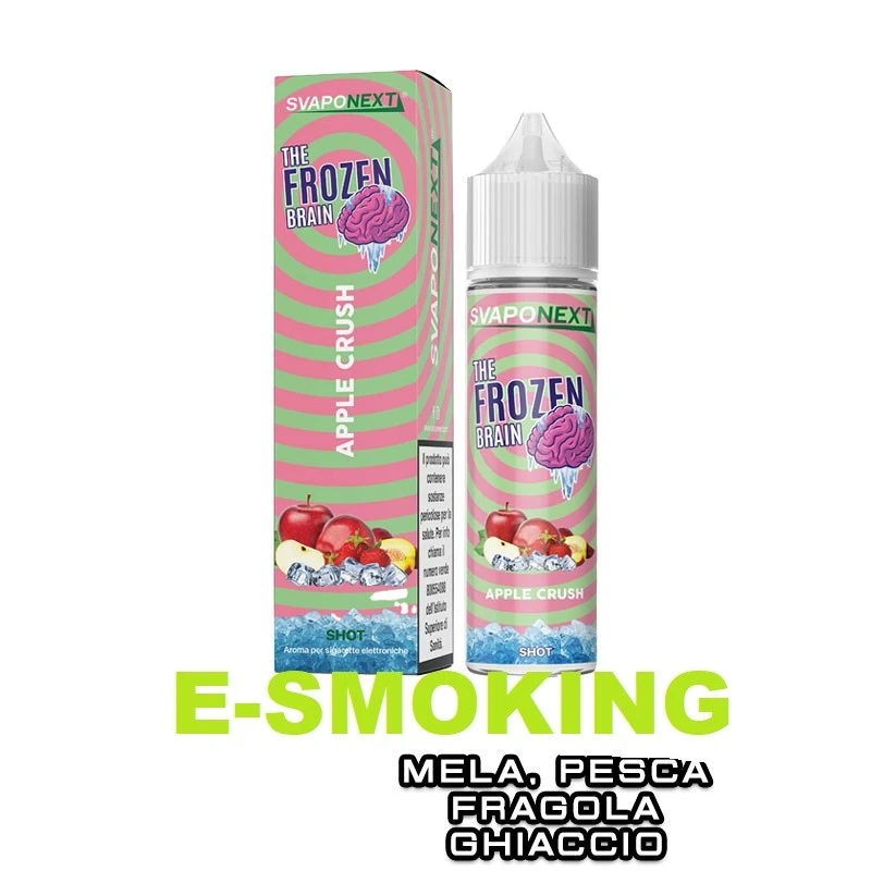 APPLE CRUSH FROZEN BRAIN AROMA 20 ML SVAPONEXT MELA PESCA FRAGOLA GHIACCIO SVAPONEXT 1 - E-Smoking di Fiacco Marco 