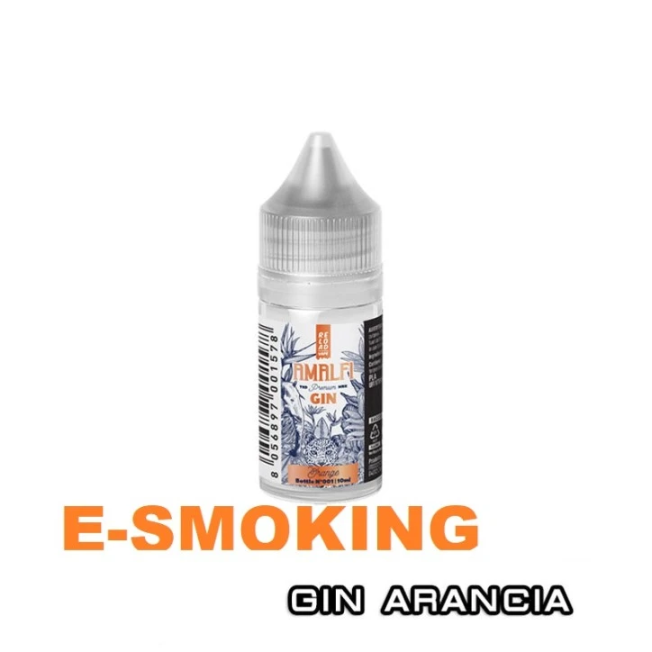 AMALFI GIN ORANGE MINI SHOT 10 10 RELOAD VAPE GIN ARANCIA