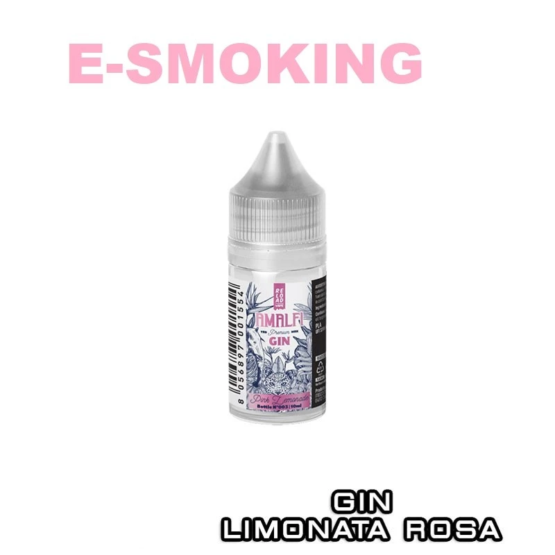 AMALFI GIN PINK LEMONADE MINI SHOT 10 10 RELOAD VAPE GIN LIMONATA ROSA RELOA VAPE 1 - E-Smoking di Fiacco Marco 