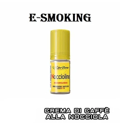 NOCCIOLINO AROMA CONCENTRATO 10ML CYBER FLAVOUR CREMA DI CAFFÈ NOCCIOLA Cyber Flavour 1 - E-Smoking di Fiacco Marco 