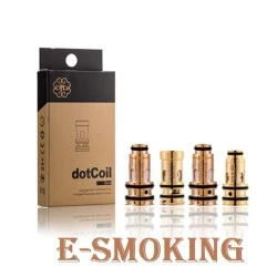 TESTINE COIL DI RICAMBIO DOTCOIL 0,6OHM - 5 PEZZI - DOTMOD