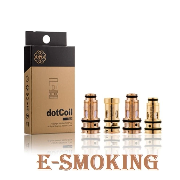 TESTINE COIL DI RICAMBIO DOTCOIL 0,6OHM - 5 PEZZI - DOTMOD