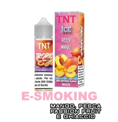 TROPIC FRUITY ICE MIX&VAPE 20 ML TNT VAPE MANGO PESCA FRUTTO DELLA PASSIONE ICE TNT VAPE 1 - E-Smoking di Fiacco Marco 