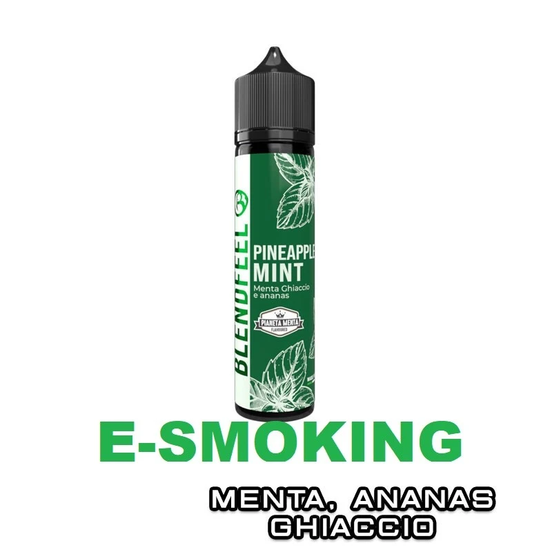 PINEAPPLE MINT PIANETA MENTA FLAVOURED AROMA SHOT 20 ML BLENDFEEL MENTA ANANAS ICE BLENDFEEL 1 - E-Smoking di Fiacco Marco 