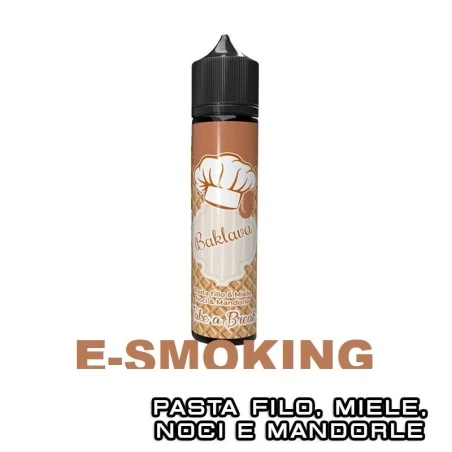 TAKE A BREAK BAKLAVA AROMA SHOT 20ML BLENDFEEL PASTA FILLO MIELE NOCE MANDORLA BLENDFEEL 1 - E-Smoking di Fiacco Marco 