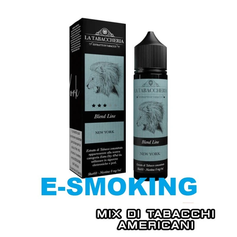 NEW YORK EXTRA DRY 4POD BLEND LINE AROMA SHOT 20 ML LA TABACCHERIA LA TABACCHERIA 1 - E-Smoking di Fiacco Marco 