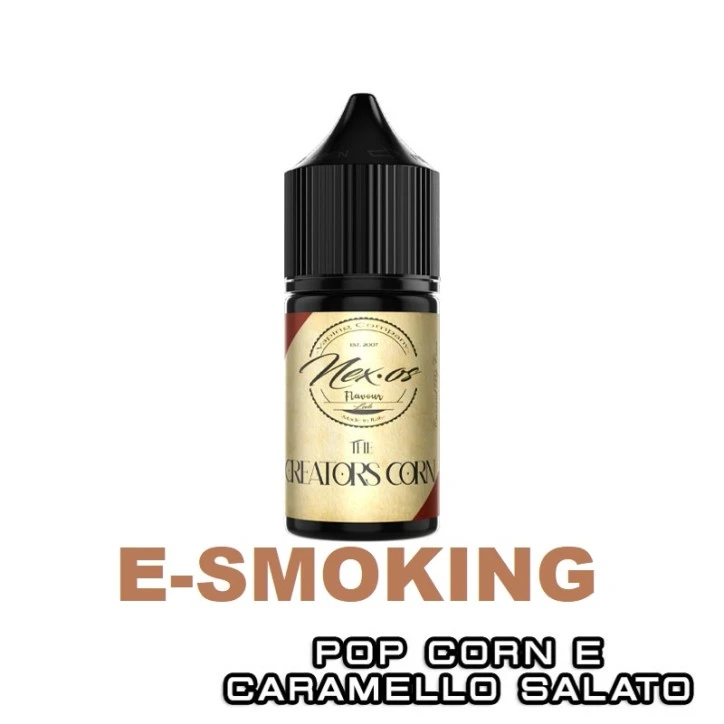 THE CREATORS AROMA CONCENTRATO 10 ML NEXOS POP CORN CARAMELLO SALATO