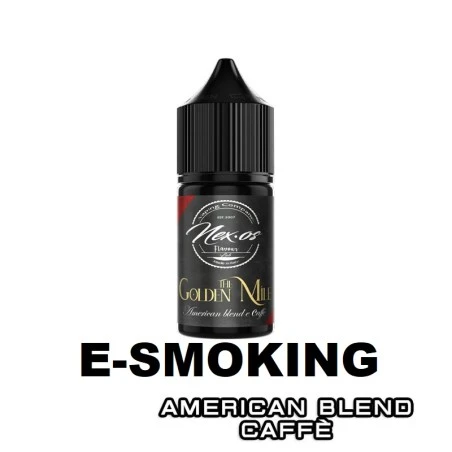 THE GOLDEN MILE BLACK EDITION AROMA CONCENTRATO 10 ML NEXOS CAFFÈ TABACCO AMERICAN BLEND To Be Pharma 1 - E-Smoking di Fiacco Ma