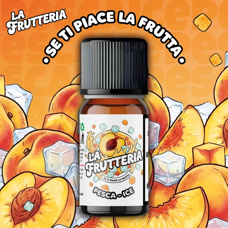 PESCA ICE AROMA CONCENTRATO 10ML LA FRUTTERIA PESCA ICE To Be Pharma 1 - E-Smoking di Fiacco Marco 