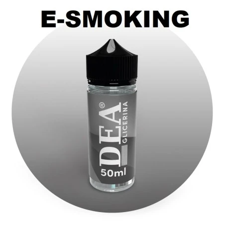 GLICERINA VEGETALE 50 ml in bottiglia da 120 ml DEA