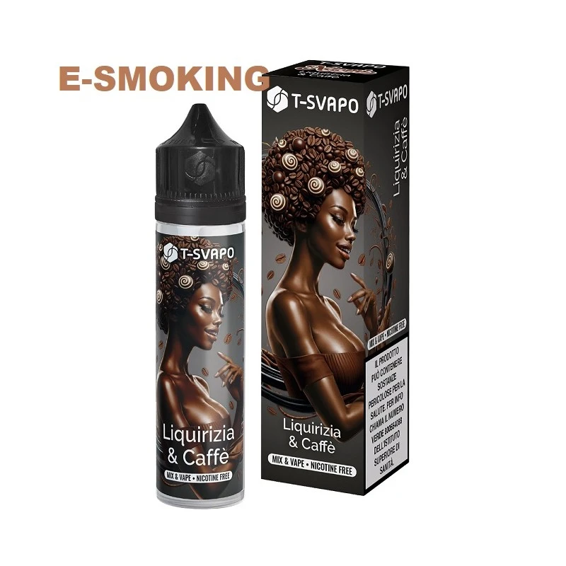 T-Svapo NAOMI Liquirizia e Caffè Mix & Vape 20 40 Aroma Scomposto 60ml T-SVAPO 1 - E-Smoking di Fiacco Marco 