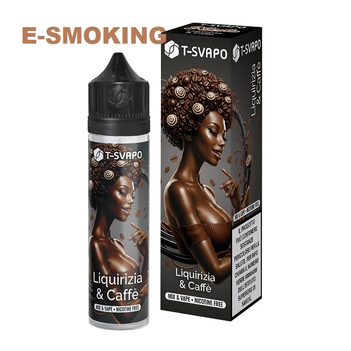 T-Svapo NAOMI Liquirizia e Caffè Mix & Vape 20 40 Aroma Scomposto 60ml