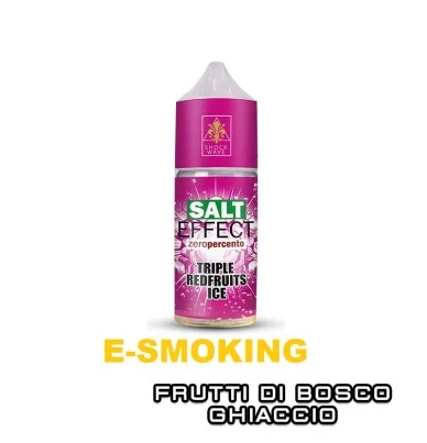 TRIPLE RED FRUIT ICE Salt Effect Mini Shot 10 10 ml Shock Wave by ADG Frutti rossi Ice ANGOLO DELLA GUANCIA 1 - E-Smoking di Fia