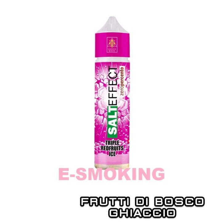 TRIPLE RED FRUITS ICE Salt Effect Aroma Shot 20ml Shock Wave by ADG Frutti Rossi Ice
