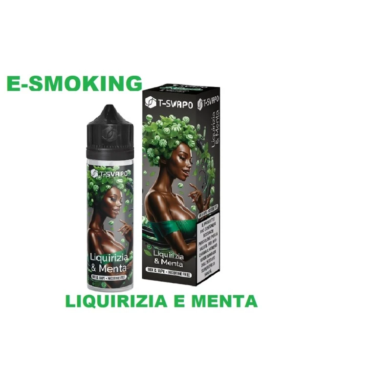 T-Svapo NAOMI Liquirizia e Menta Mix & Vape 20 40 Aroma Scomposto 60ml T-SVAPO 1 - E-Smoking di Fiacco Marco 