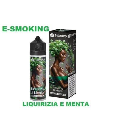 T-Svapo NAOMI Liquirizia e Menta Mix & Vape 20 40 Aroma Scomposto 60ml T-SVAPO 1 - E-Smoking di Fiacco Marco 