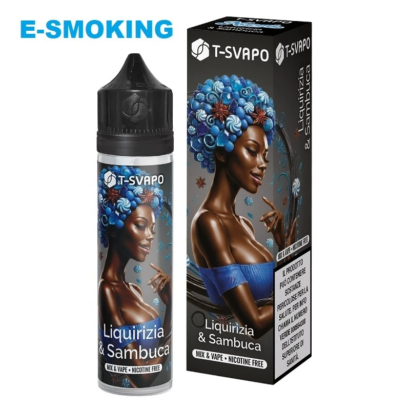 T-Svapo NAOMI Liquirizia e Sambuca Mix & Vape 20 40 Aroma Scomposto 60ml T-SVAPO 1 - E-Smoking di Fiacco Marco 