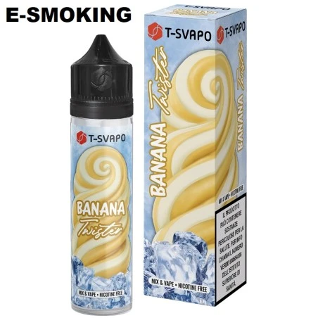 Twister Banana Mix & Vape 20 40ml – Liquido Scomposto Banana Fresco T-SVAPO 1 - E-Smoking di Fiacco Marco 
