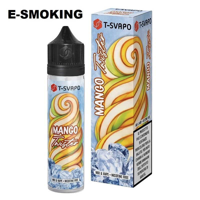 Twister Mango Mix & Vape 20 40ml – Liquido Scomposto Mango Fresco T-SVAPO 1 - E-Smoking di Fiacco Marco 