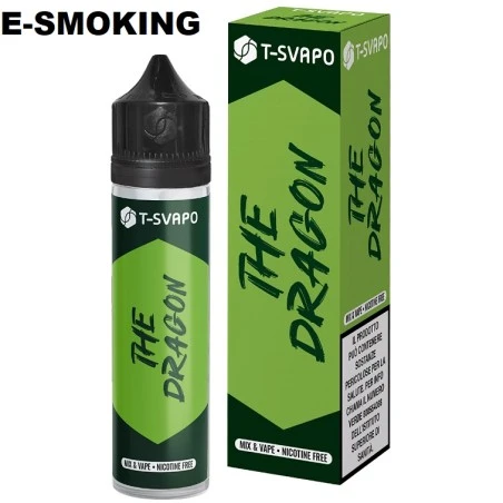 Vapeflix the dragon Mix & Vape 20 40ml – Liquido Scomposto Mela Verde Basilico Fresco T-SVAPO 1 - E-Smoking di Fiacco Marco 