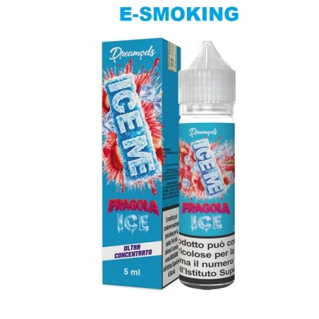Dreamods Ice Me FRAGOLA Aroma Shot 5ml (5 55) | Liquido Ghiacciato DREAMODS 1 - E-Smoking di Fiacco Marco 