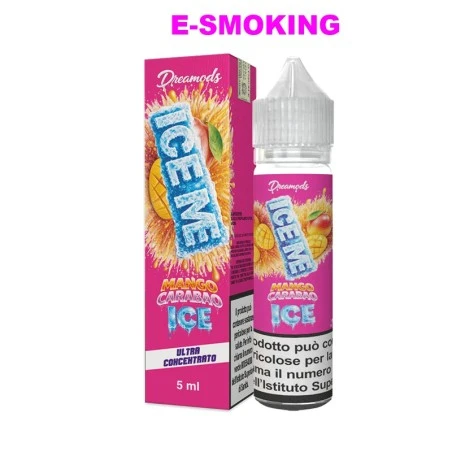 Dreamods Ice Me MANGO CARABAO Aroma Shot 5ml (5 55) | Liquido Ghiacciato DREAMODS 1 - E-Smoking di Fiacco Marco 
